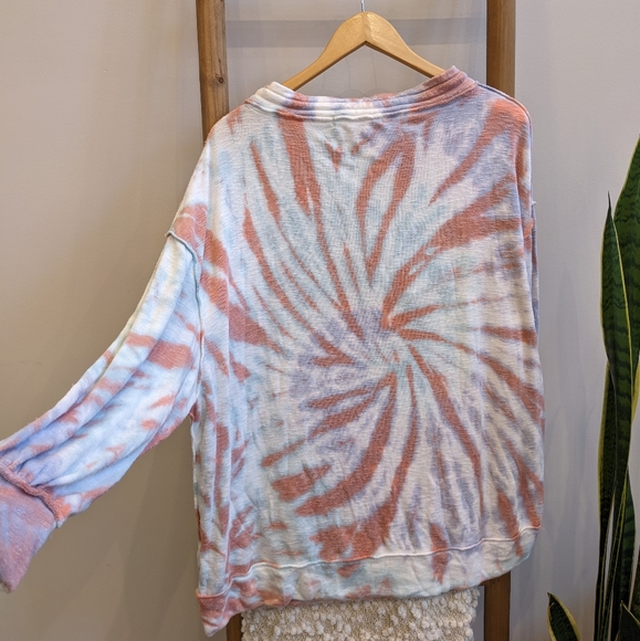 Free People Best Catch Tie-Dye Sweatshirt - Picture 8 of 10